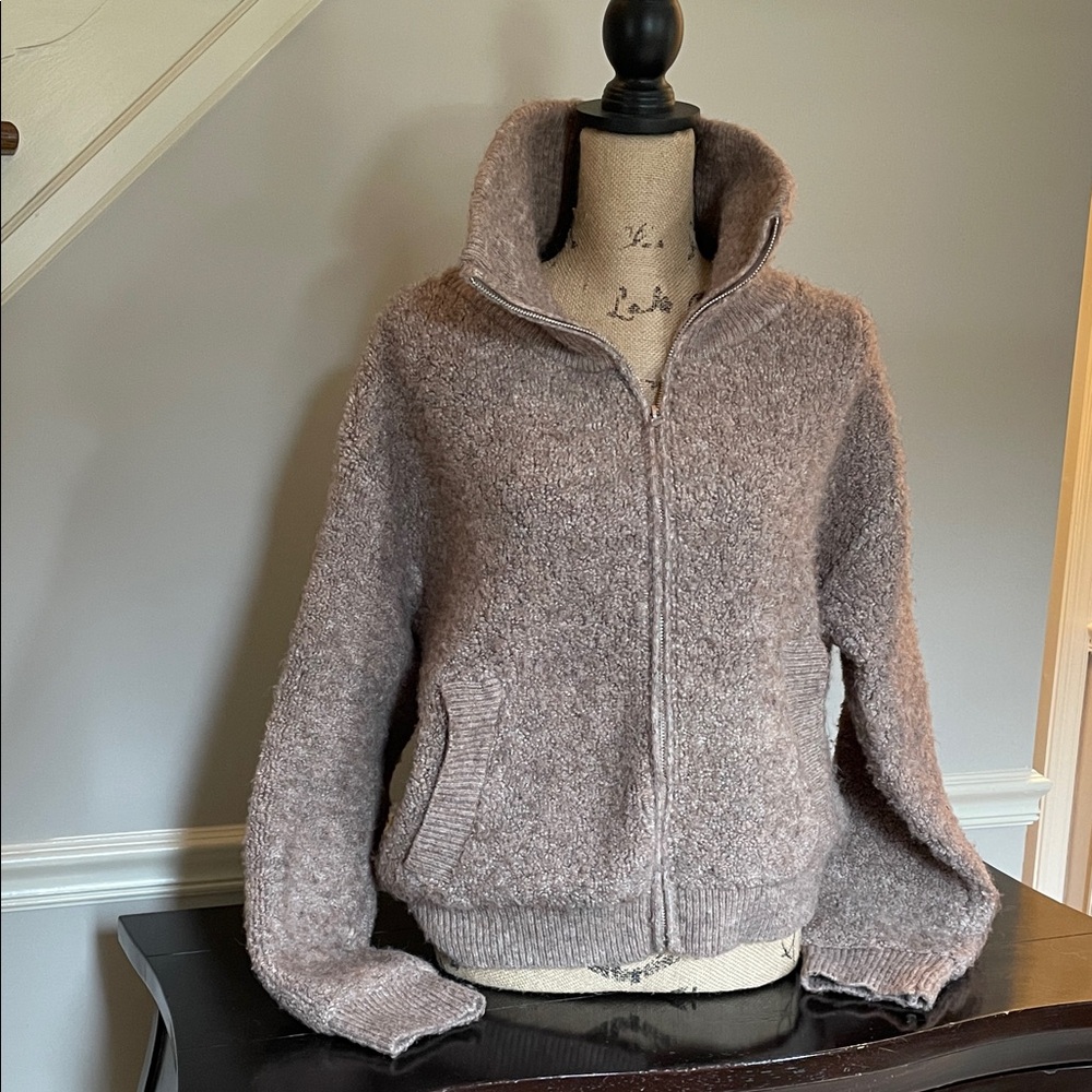 Cozy Beige Teddy Jacket